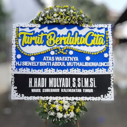 Karangan Bunga Duka Cita Sungai Miai